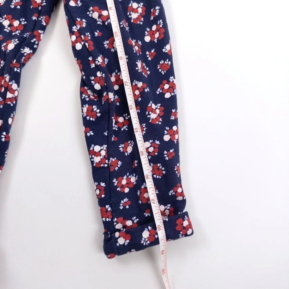 Sergent Major Sweatsuit Kids 2T Navy Blue Floral Hoodie and‎ Joggers Set